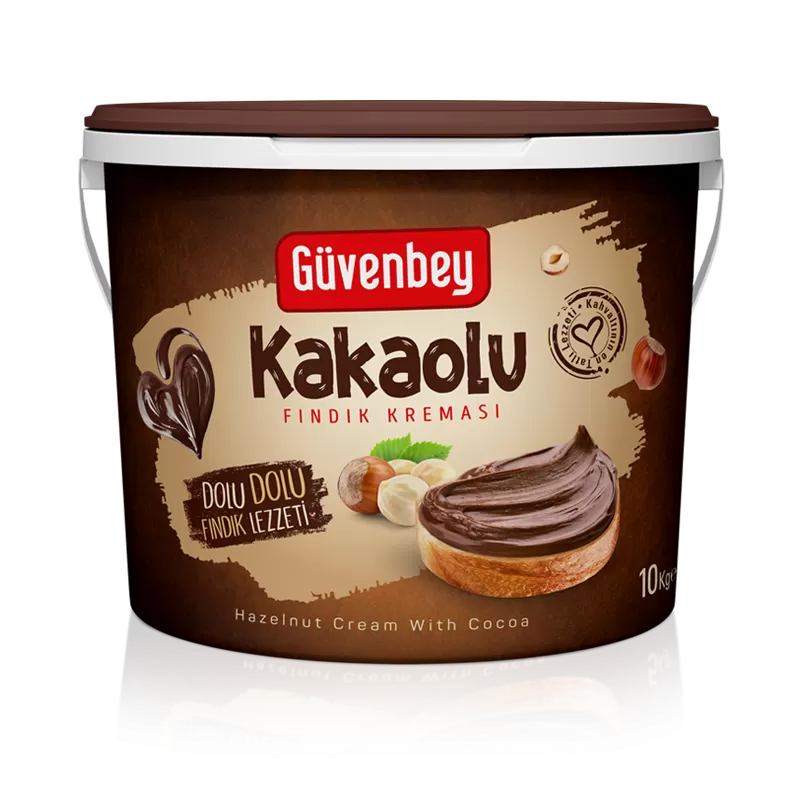 [EN] GUVENBEY Hazelnut Cream With Cocoa 10kg Bucket