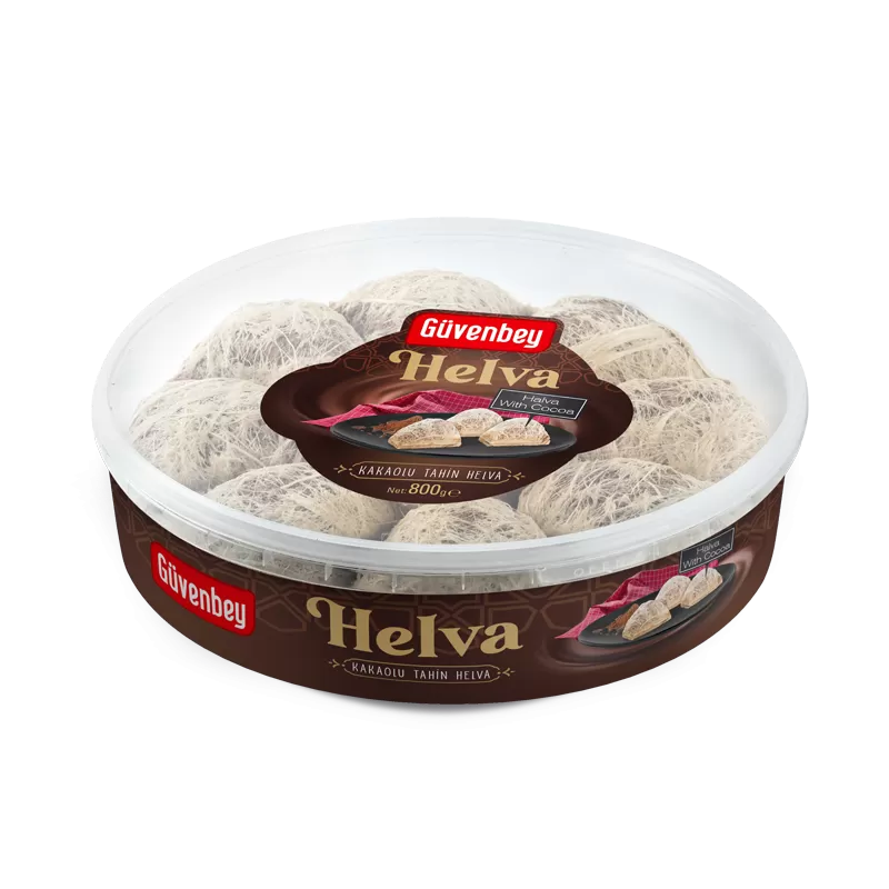 GUVENBEY Kakaolu Tahin Helva 800g Kase
