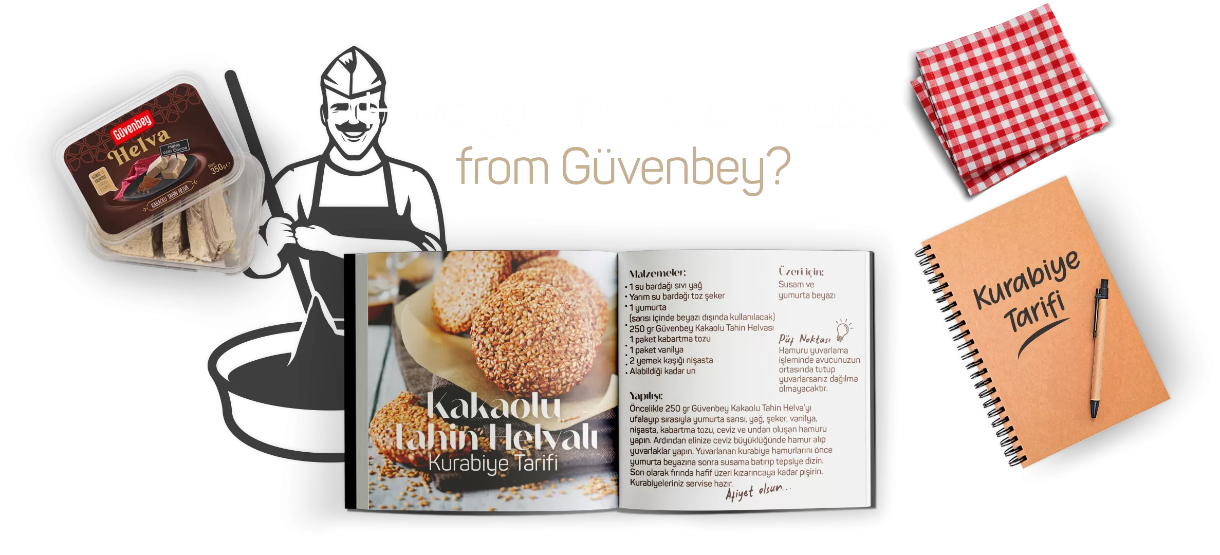 Have you tried the recipes from Güvenbey? Have you tried the recipes from Güvenbey?